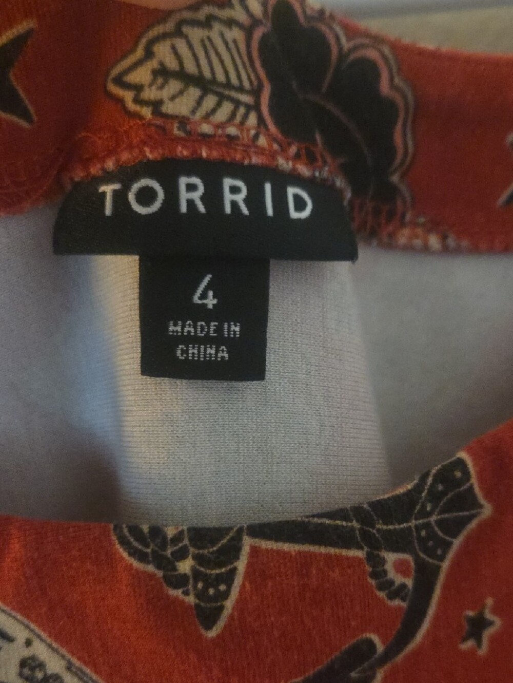 Torrid Tattoo Pattern Dress - Picture 2 of 7